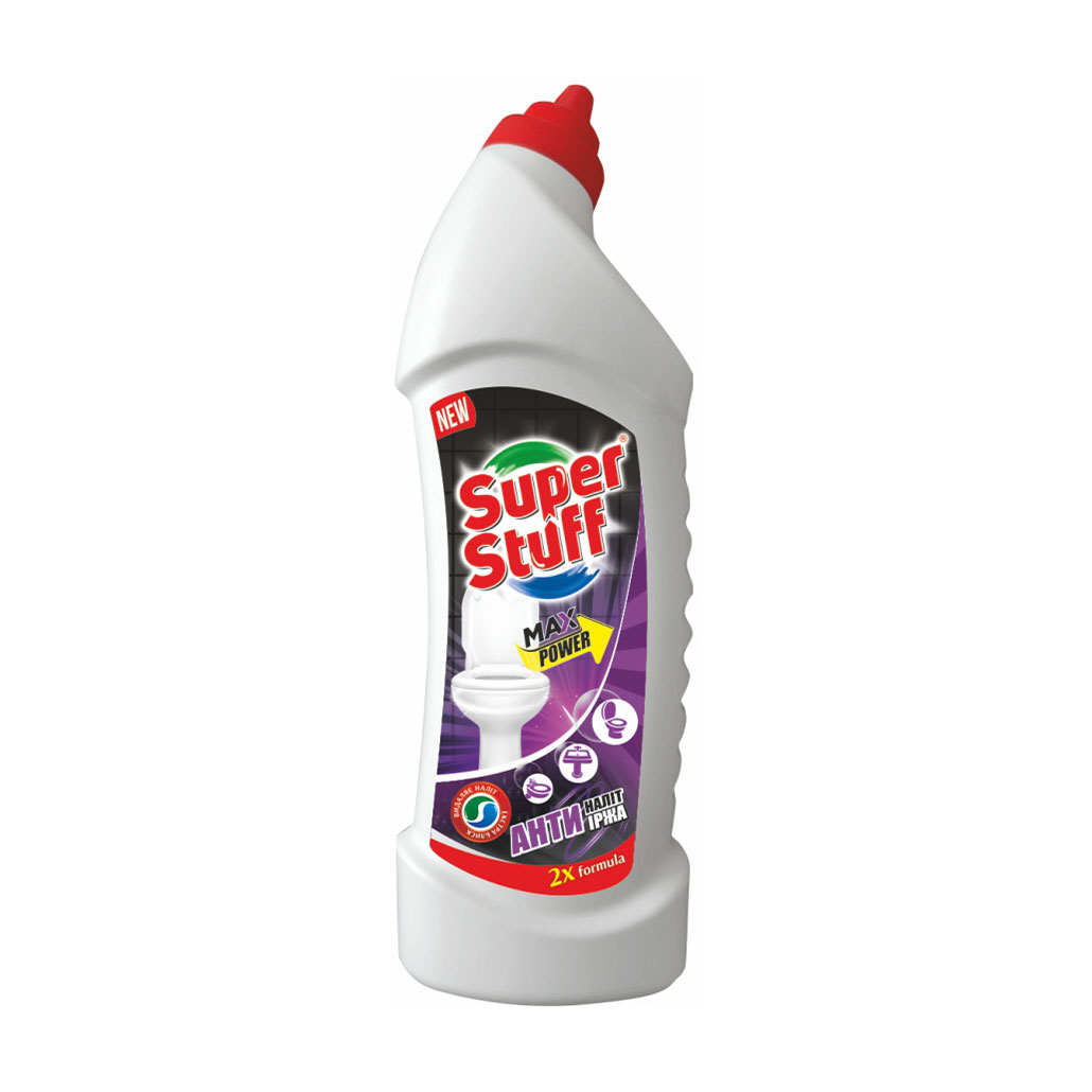 Гель для чищення унітазів Super Stuff Max Power, 1 л